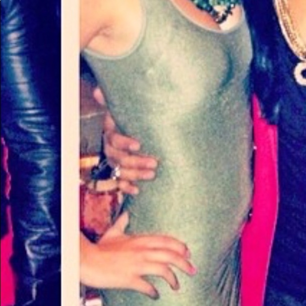 Beautiful green Sexy right dress!